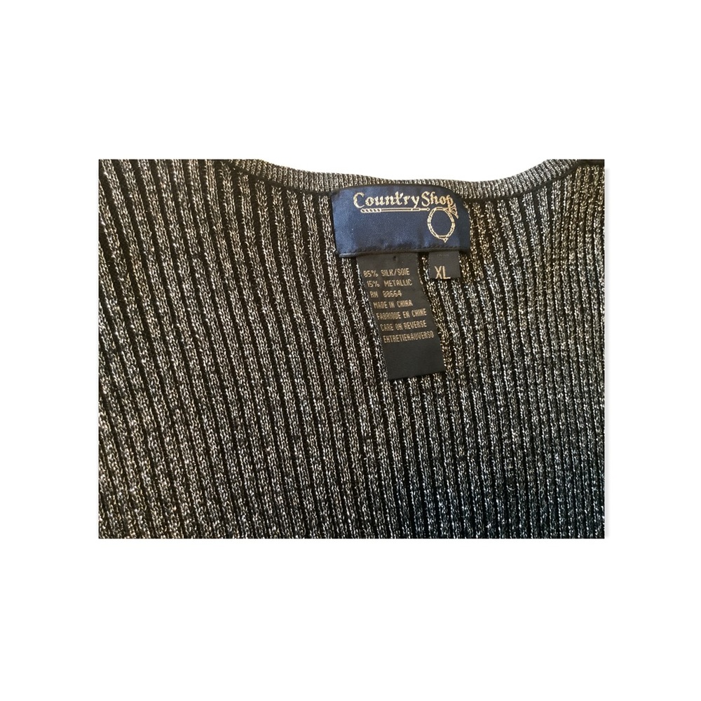 Country Shop Silk Ribbed Top - Picture 10 of 10